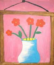 Flowers in a vase